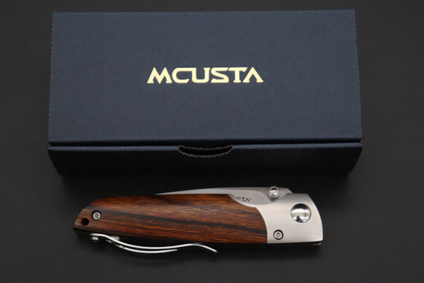 Mcusta SHINRA 森羅 Premium Series MC-143G TEANA SPG-2 San Mai (Desert Ironwood handle) - japaneseknifedirect.mom