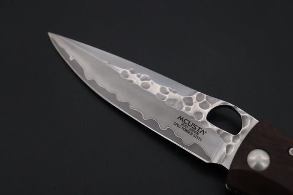 Mcusta Tactility Elite Folder Series MC-125G SPG-2 San Mai blade with Desert Ironwood Handle - japaneseknifedirect.mom