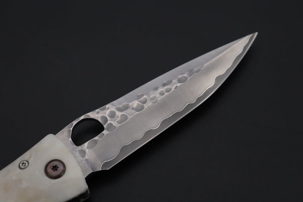 Mcusta Tactility Elite Folder Series MC-126G SPG-2 San Mai blade with Dupont Corian handle - japaneseknifedirect.mom
