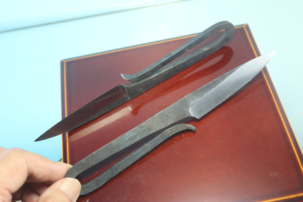 Motoharu Sano MS-100  Hammer Forged EDC Utility knife by Blacksmith Motoharu - japaneseknifedirect.mom