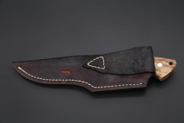 Mr. Itou  ITH-170A  "Treasure Hunter Series" Custom R2 Damascus 5" Drop-point Hunter, Hybrid Handle - japaneseknifedirect.mom