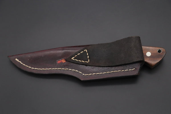 Mr. Itou  ITH-85A  "Treasure Hunter Series" Custom R-2 Damascus 4-1/4" Drop-point Hunter, Mammoth Tusk Ivory Handle