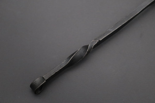 Mr. Tomida TR-1 Black Forged Traditional Razor - japaneseknifedirect.mom
