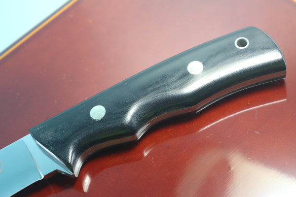 NOBUAKI YAMAMOTO NY-65  Clip point Hunter, 4-1/4" VG-10 Mirror Polished Hamaguri-ba Blade