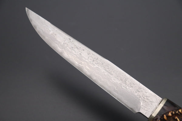 Nobutaka Ohta NO-11 Blue Steel No.2 Damascus Custom Premium TANTO V