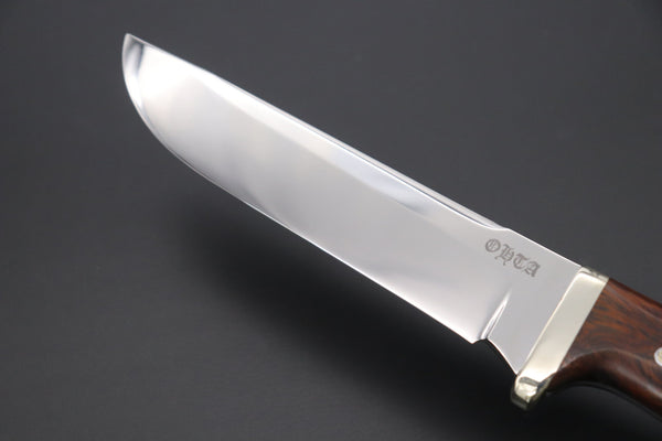 Nobutaka Ohta NO-6 ATS-34 Custom Premium Hunter V - japaneseknifedirect.mom