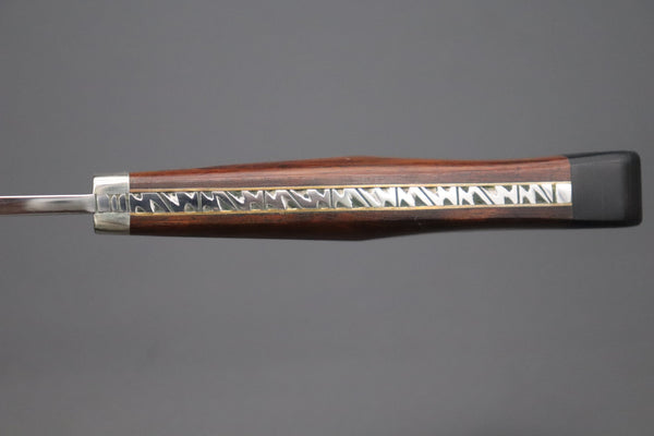 Nobutaka Ohta NO-6 ATS-34 Custom Premium Hunter V - japaneseknifedirect.mom