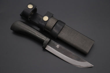 Nomura Kenta  NKE-1 "Black Samurai I" White Steel No.2 Damascus