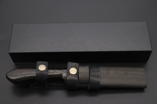 Nomura Kenta  NKE-3 "Black Samurai III" White Steel No.2 Damascus