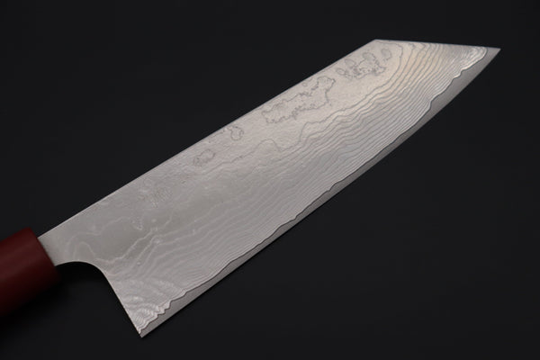 Nomura Kenta NKE-4 VG-10 Nickel Damascus Bunka 180mm (7 Inch)