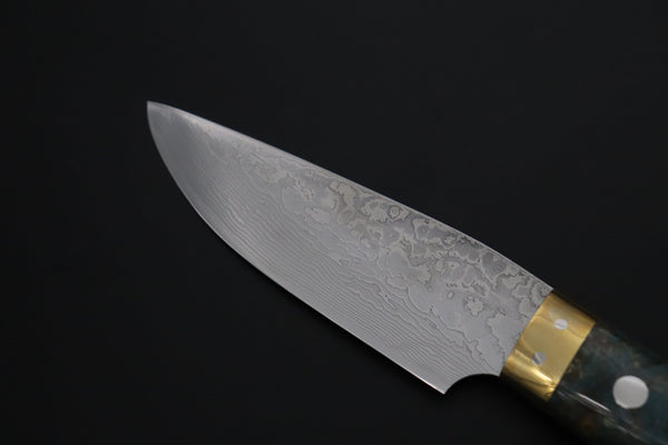 Nomura Kenta  NKE-5 "Gold Hunter" R-2 Damascus - japaneseknifedirect.mom