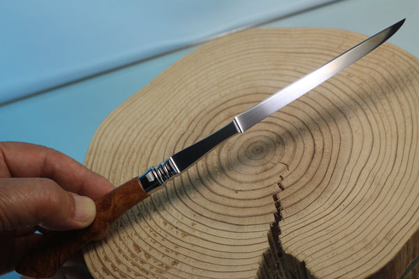Ritsu Maruyama RM-40  "DESK DIRK" ATS-34 Premium steel blade, with Stand