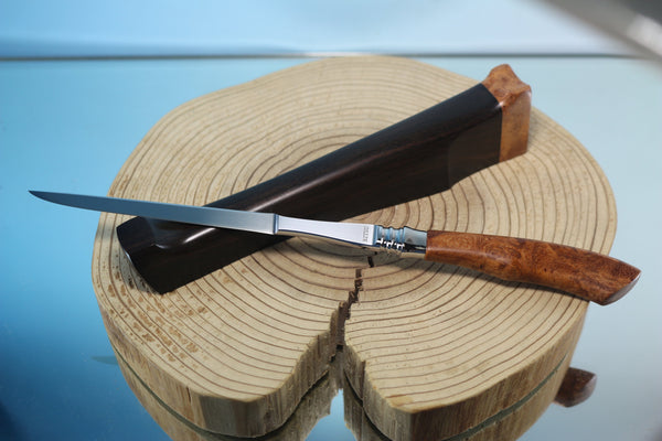 Ritsu Maruyama RM-40  "DESK DIRK" ATS-34 Premium steel blade, with Stand