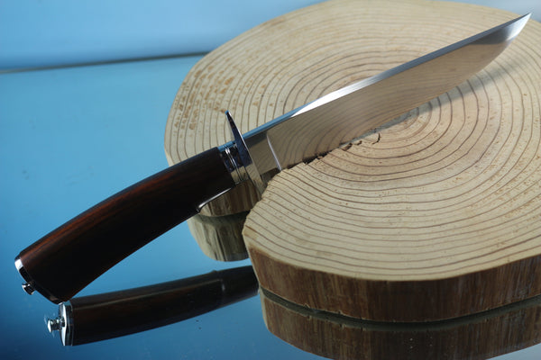 Ritsu Maruyama RM-50  "ELEMENTARY BOWIE" ATS-34 Premium steel blade - japaneseknifedirect.mom