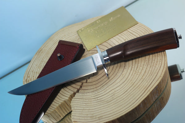Ritsu Maruyama RM-50  "ELEMENTARY BOWIE" ATS-34 Premium steel blade - japaneseknifedirect.mom