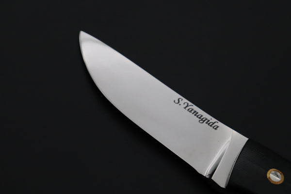 Seiji Yanagiba YS-51 Custom Outdoor Hunter (OU-31 Mono Steel) - japaneseknifedirect.mom