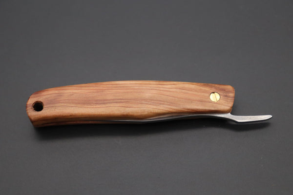 Seiji Yanagida YS-25 Custom Higonokami Folder (YAKUSUGI=Ancient Japanese Cedar Wood Handle)