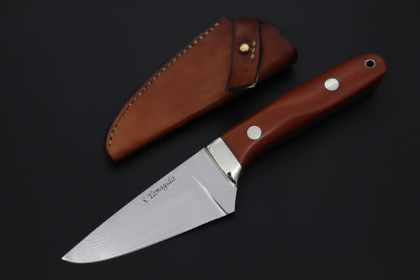 Seiji Yanagida YS-34 Custom Outdoor Utility II (Designed By the Best Knife Expert Mr. Onoue) - japaneseknifedirect.mom