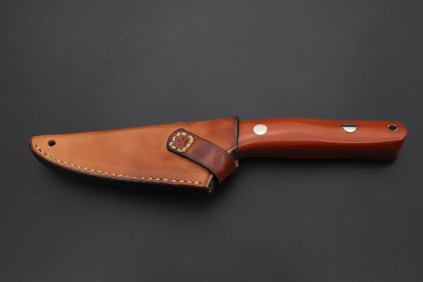 Seiji Yanagida YS-34 Custom Outdoor Utility II (Designed By the Best Knife Expert Mr. Onoue) - japaneseknifedirect.mom
