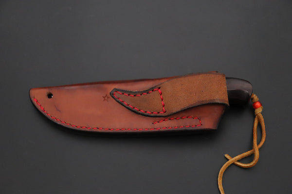 Seiji Yanagida YS-46 Custom Outdoor Stubby V (ZDP-189 Mono Steel) - japaneseknifedirect.mom