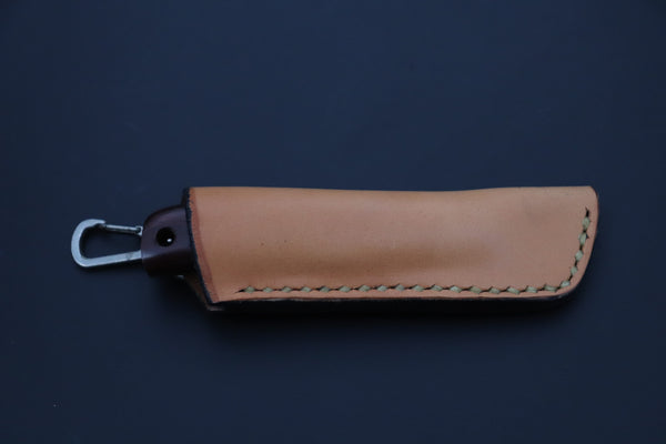 Seiji Yanagida YS-49-1 Custom Higonokami Folder (Desert Ironwood Handle) - japaneseknifedirect.mom