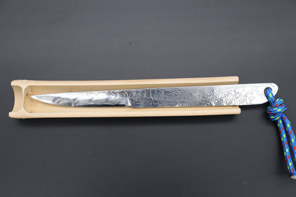 Takeshi Saji TS-600 R-2 Custom Damascus Paper Knife