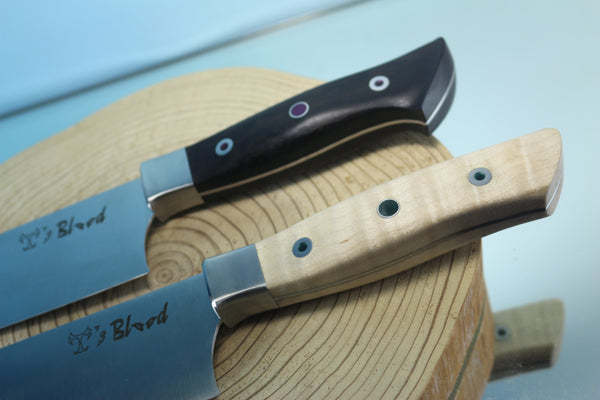 Takumi Ichikawa Custom Kitchen Knife TI-20 Santoku 180mm (7 Inch)