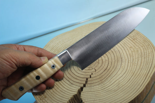 Takumi Ichikawa Custom Kitchen Knife TI-20 Santoku 180mm (7 Inch)
