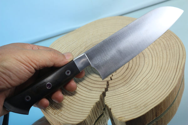 Takumi Ichikawa Custom Kitchen Knife TI-20 Santoku 180mm (7 Inch)