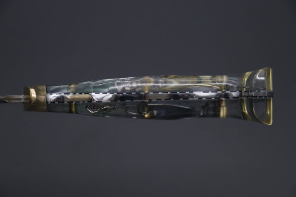 Tomoyoshi Arakawa TA-19 Silver Tanto Hunter