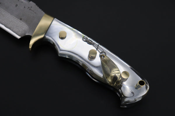 Tomoyoshi Arakawa TA-19 Silver Tanto Hunter