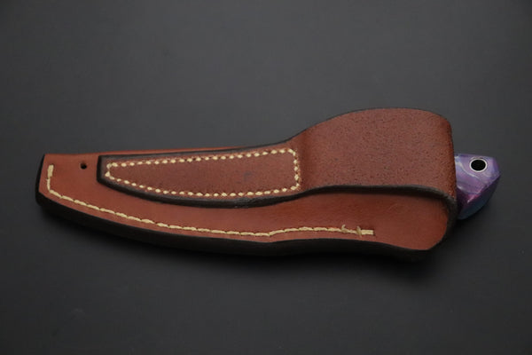 Tomoyoshi Arakawa TA-24 ZDP-189 / ATS-34 San-Mai Petit Hunter - japaneseknifedirect.mom