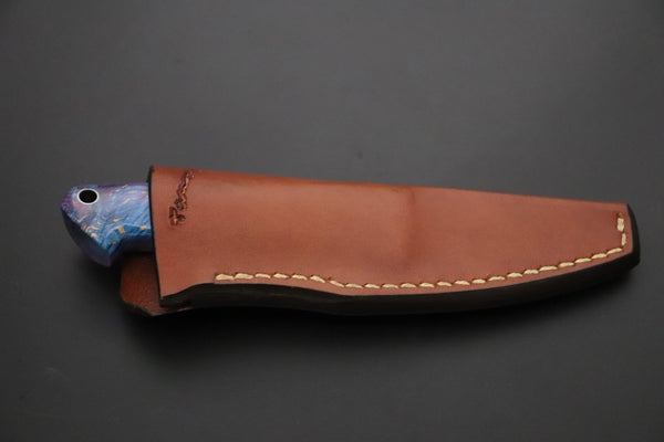 Tomoyoshi Arakawa TA-24 ZDP-189 / ATS-34 San-Mai Petit Hunter - japaneseknifedirect.mom