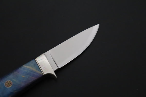 Tomoyoshi Arakawa TA-24 ZDP-189 / ATS-34 San-Mai Petit Hunter - japaneseknifedirect.mom
