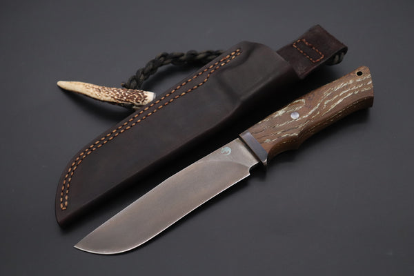 Toshiyuki Takahashi TT-10 Wild Dream Hunter X (Black Edition) - japaneseknifedirect.mom