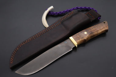 Toshiyuki Takahashi TT-11 “Wild Dream Hunter XI"(Copper-Brown D-2 Edition) - japaneseknifedirect.mom