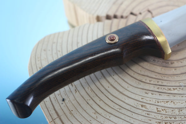 Yukio Nibe  R5-39  Tanto made from Antique Japanese Sword steel  (Zanketsuko 残欠鋼)