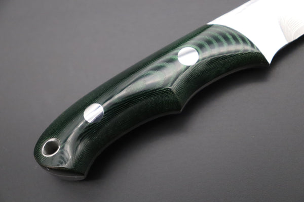 Yuta Katayama YK-8 Stream River Utility (Green Linen Micarta Handle)