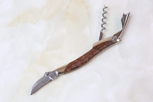 Athro Damascus Sommelier Knife (2 kinds of Handle Version) - japaneseknifedirect.mom