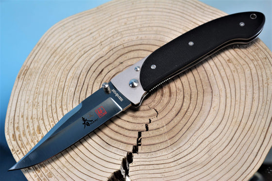 Bob Lum Encounter SC-103 Black G-10 Handle