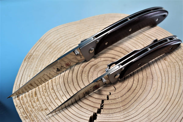 Bob Lum Encounter SC-106 and Little Encounter SC-106S Cocobolo wood Handle