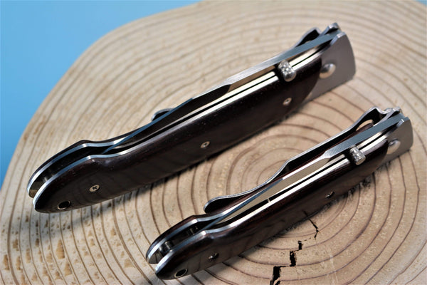 Bob Lum Encounter SC-106 and Little Encounter SC-106S Cocobolo wood Handle