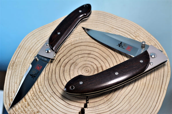 Bob Lum Encounter SC-106 and Little Encounter SC-106S Cocobolo wood Handle