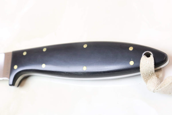 Bob Lum Hunter SC-128  Caper, Light  "Black Micarta handle" - japaneseknifedirect.mom