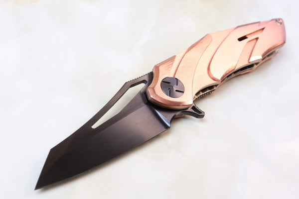 Dew Hara DH-180 "KISARAGI" 如月 COPPER - japaneseknifedirect.mom