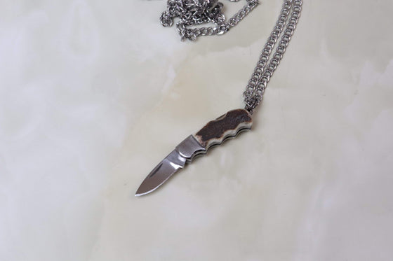 Fumio Inagaki FI-10 Miniature Necklace knife - japaneseknifedirect.mom