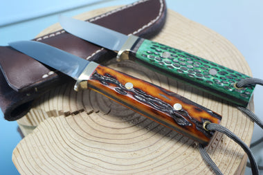 Fumio Inagaki FI-310 Cowry Utility Hunter, 2-3/4" Cowry-X Premium Powdered Hi-speed Tool steel Blade - japaneseknifedirect.mom