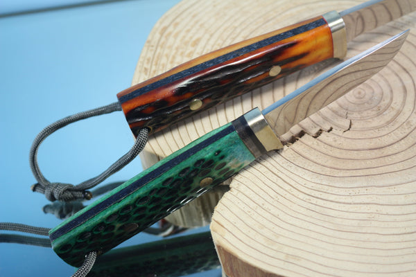 Fumio Inagaki FI-310 Cowry Utility Hunter, 2-3/4" Cowry-X Premium Powdered Hi-speed Tool steel Blade - japaneseknifedirect.mom
