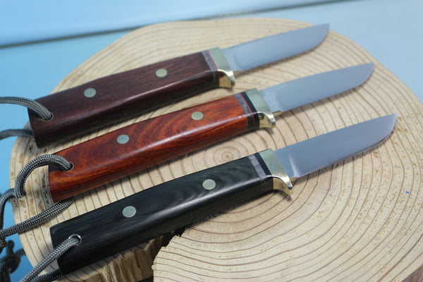 Fumio Inagaki FI-315 Cowry Utility Hunter, 2-5/8" Cowry-X Premium Powdered Hi-speed Tool steel Blade - japaneseknifedirect.mom