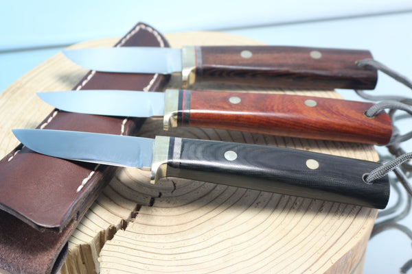 Fumio Inagaki FI-315 Cowry Utility Hunter, 2-5/8" Cowry-X Premium Powdered Hi-speed Tool steel Blade - japaneseknifedirect.mom